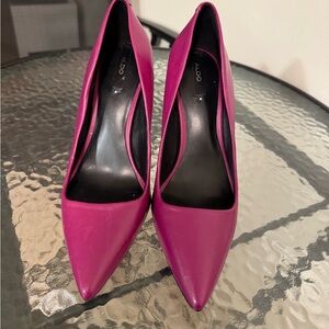 Aldo Fuchsia Pointed Heels